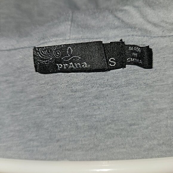 prAna Polar Escape Permafrost Sherpa Half Zip Hoodie Women's size Small - Picture 3 of 5